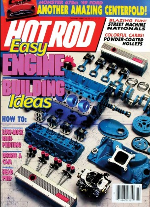 HOT ROD 1989 OCT - STONE/WOODS, ENGINE BUILDING